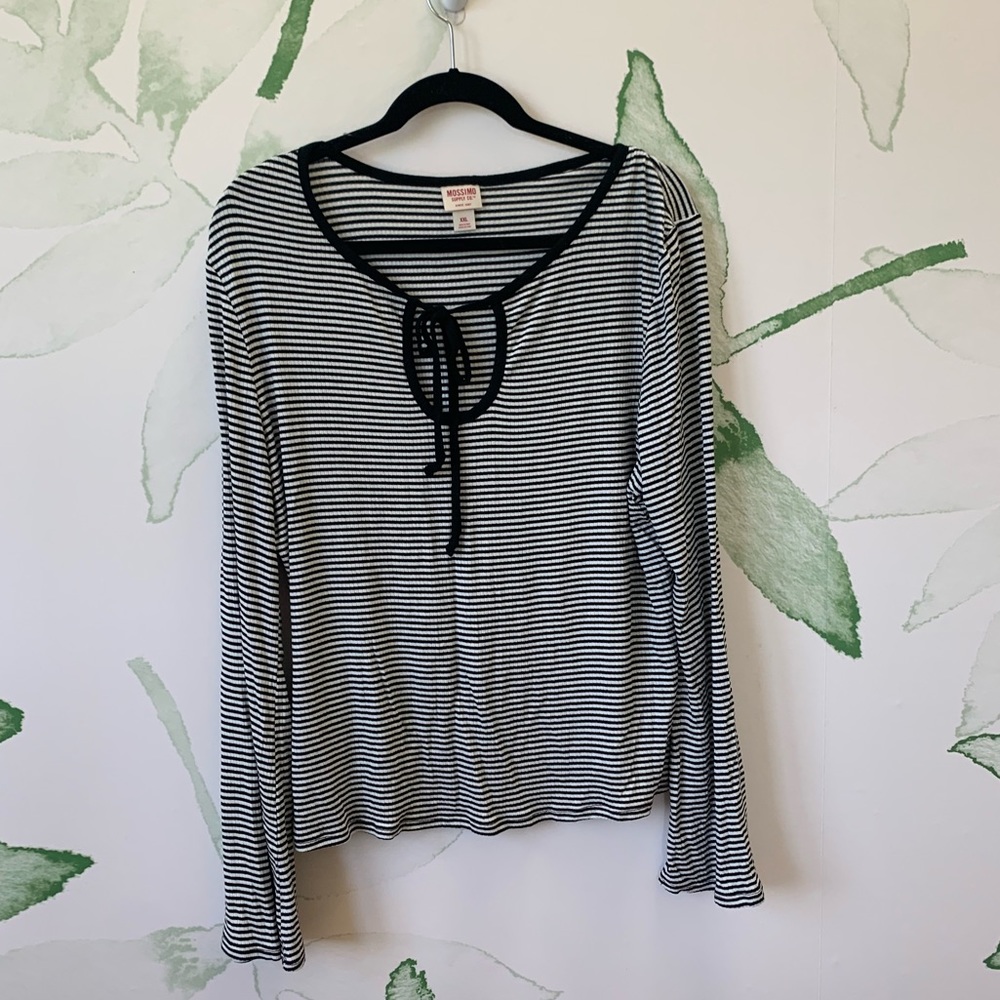 Cute long bell sleeve shirt!